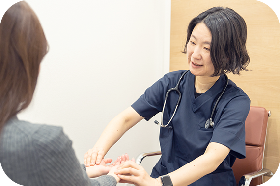 漢方を使用し、体質にあったアプローチが可能です