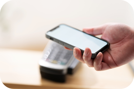 カード払い、アプリ決済も可能です